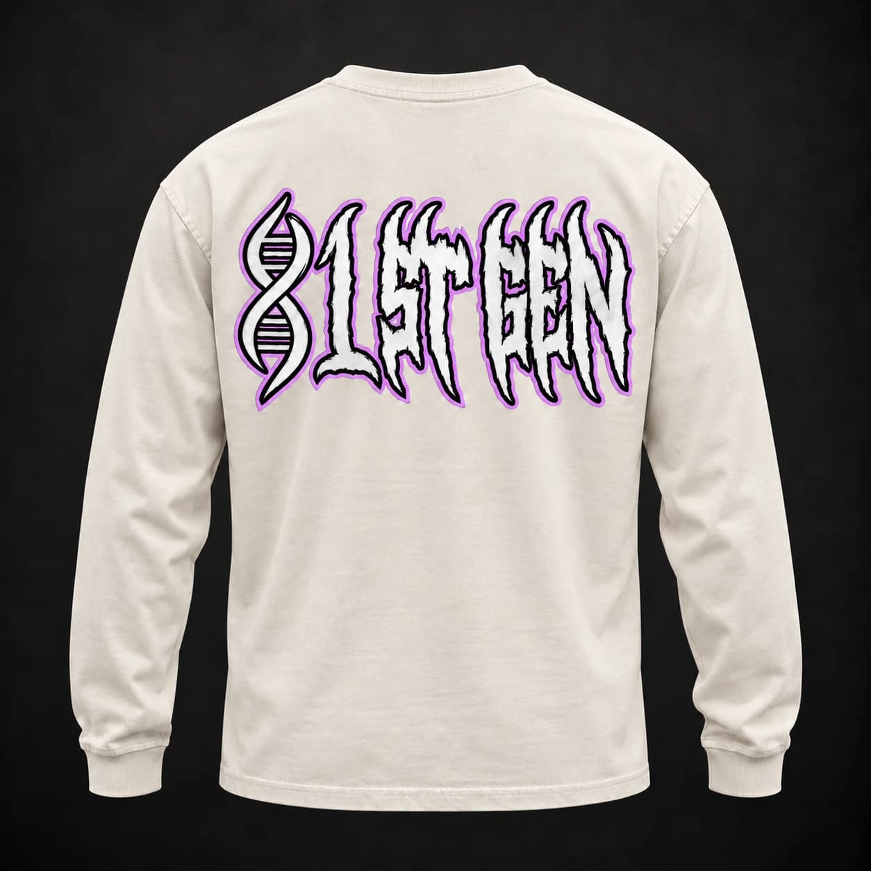 1st Gen Logo Long Sleeve — Cream