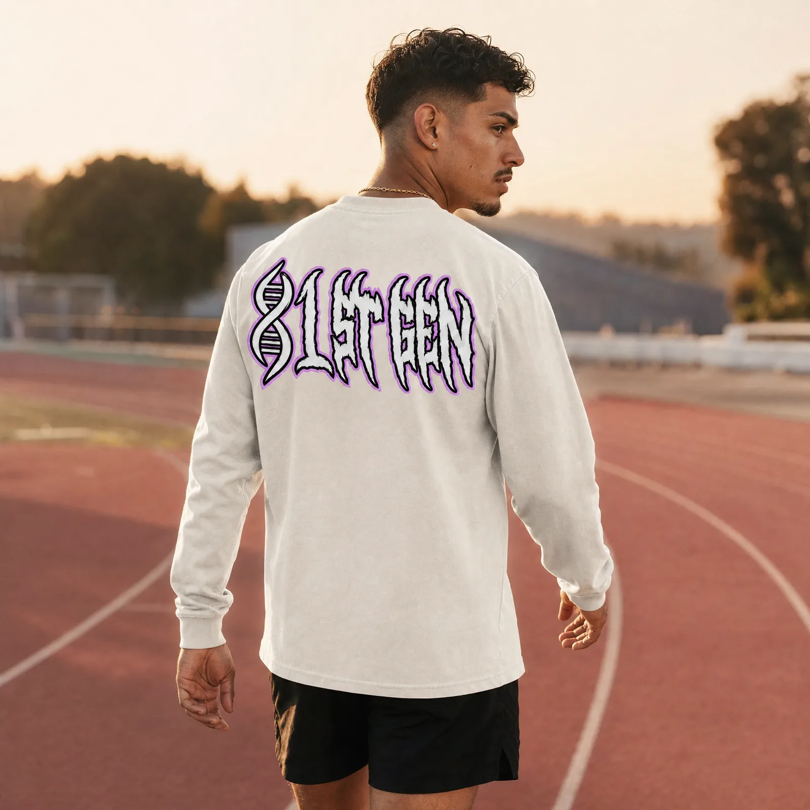 1st Gen Logo Long Sleeve — Cream — photo 3 of 5