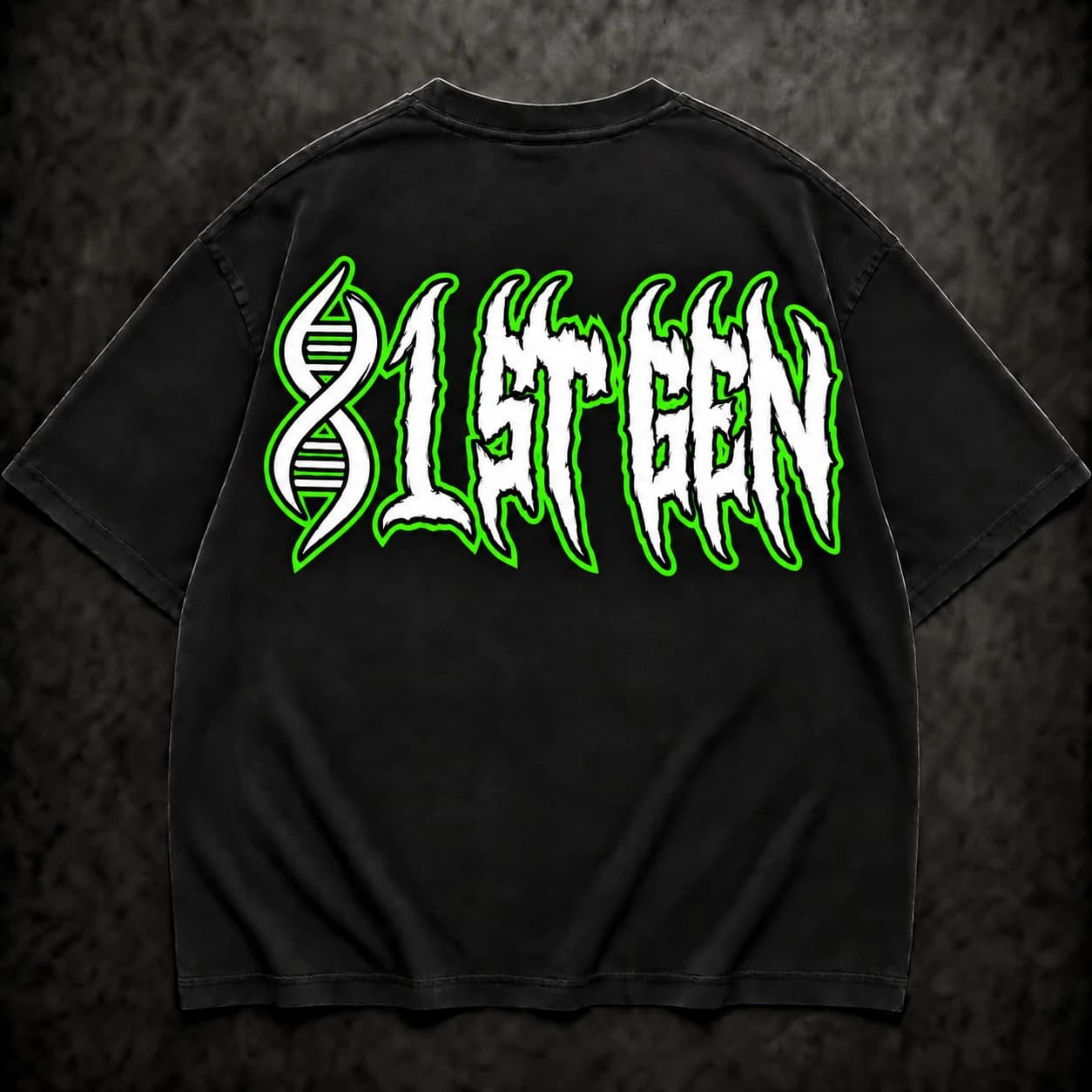 1st Gen Logo Tee — Black