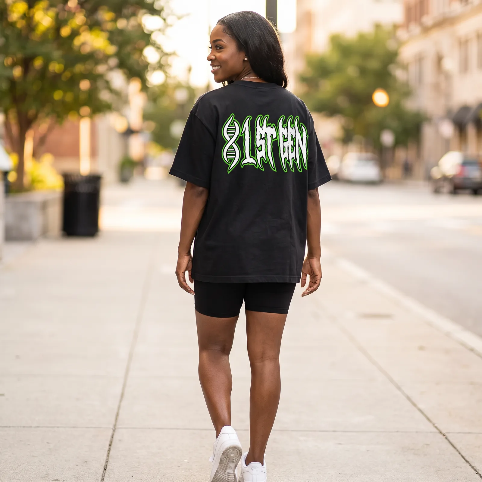 1st Gen Logo Tee — Black — photo 3 of 5
