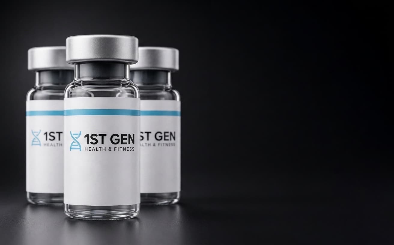 Three 1ST GEN Health & Fitness vials